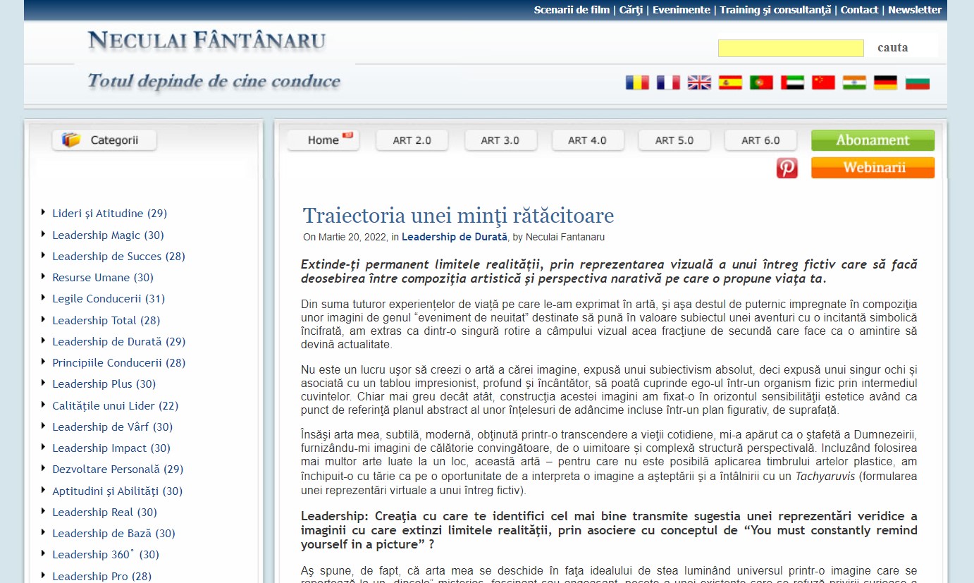 Alatura-te Comunitatii Neculai Fantanaru